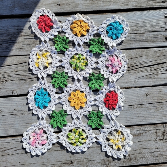 Hand crochet set - Picture 2 of 3